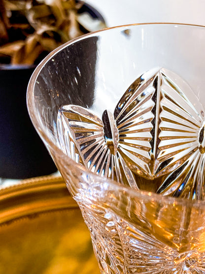 Waterford Happiness Millennium Series Crystal Champagne Flutes Glassware Pair