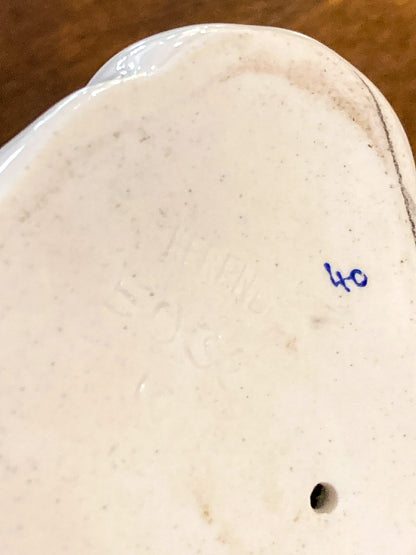 Vintage Herend Hand Painted Courting Duck Pair Hungarian Porcelain Figurine