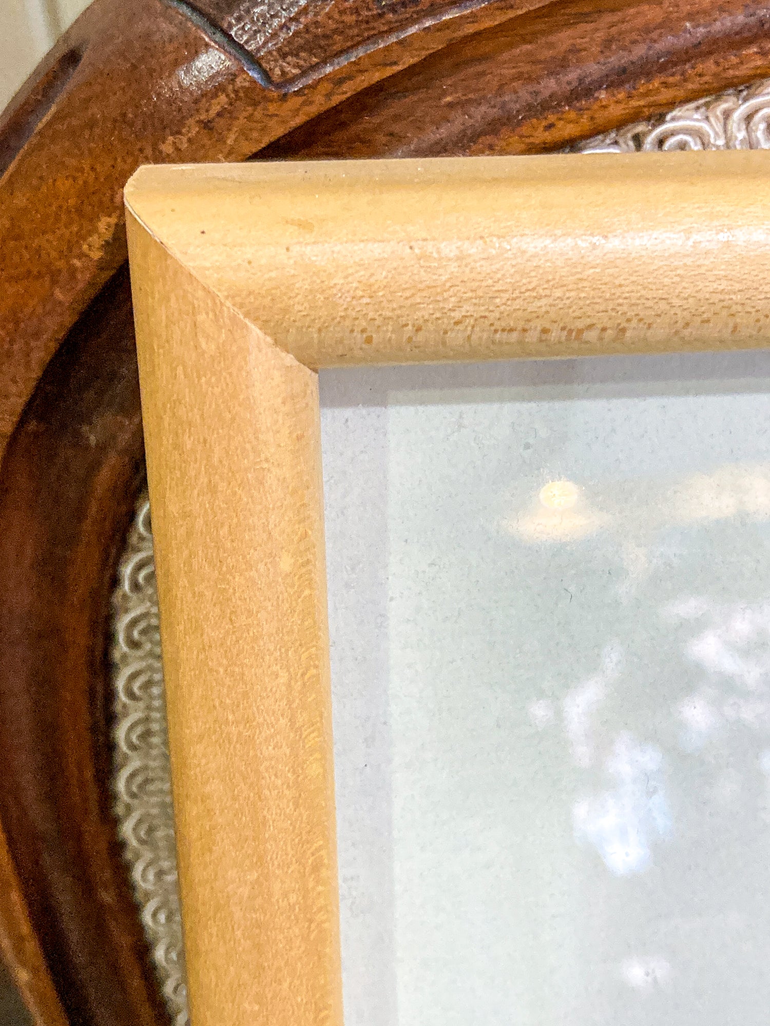 Vintage Kathleen McCarthy Abstract Nude Male Artist Proof Framed Aquatint