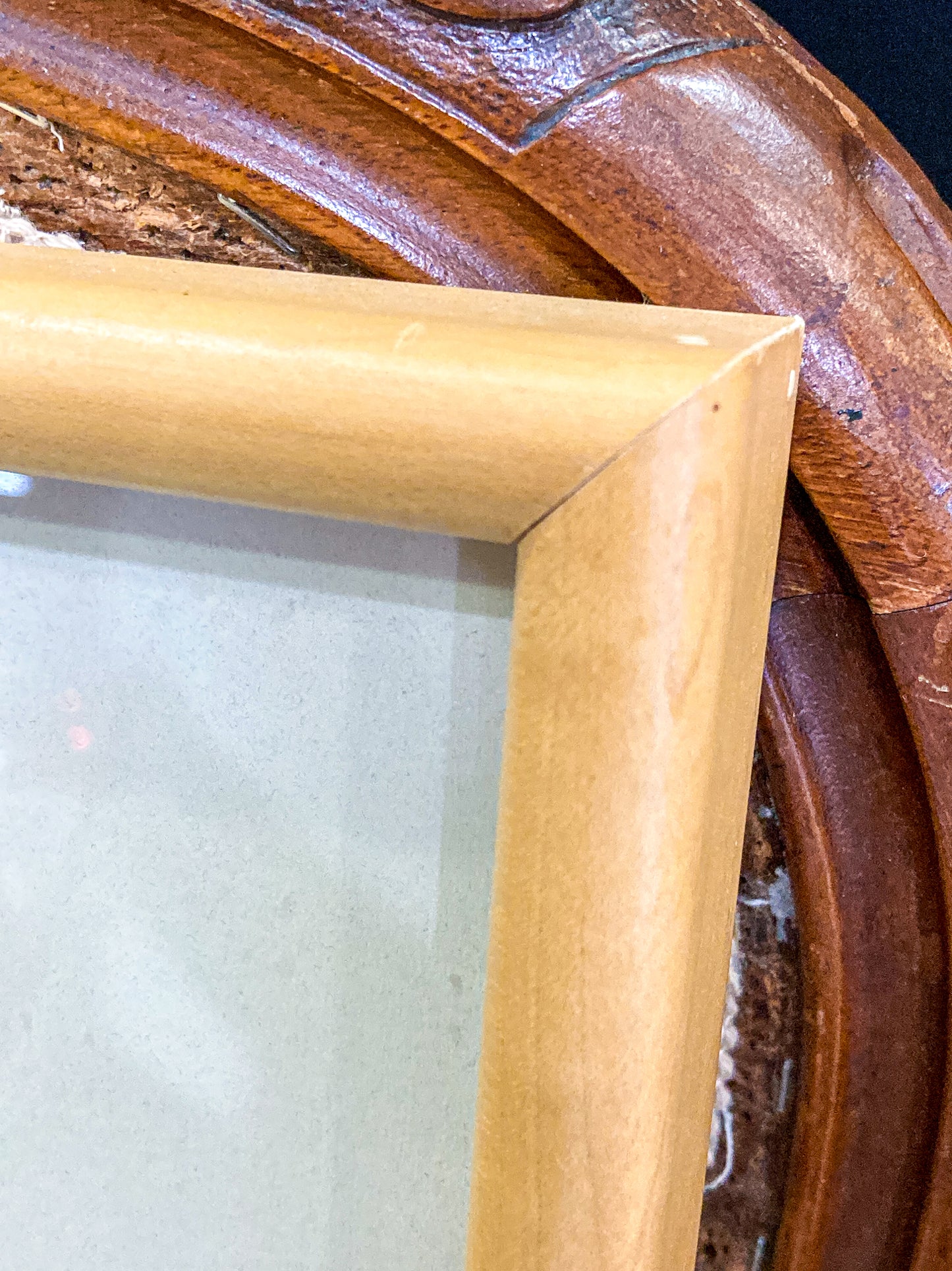 Vintage Kathleen McCarthy Abstract Nude Male Artist Proof Framed Aquatint