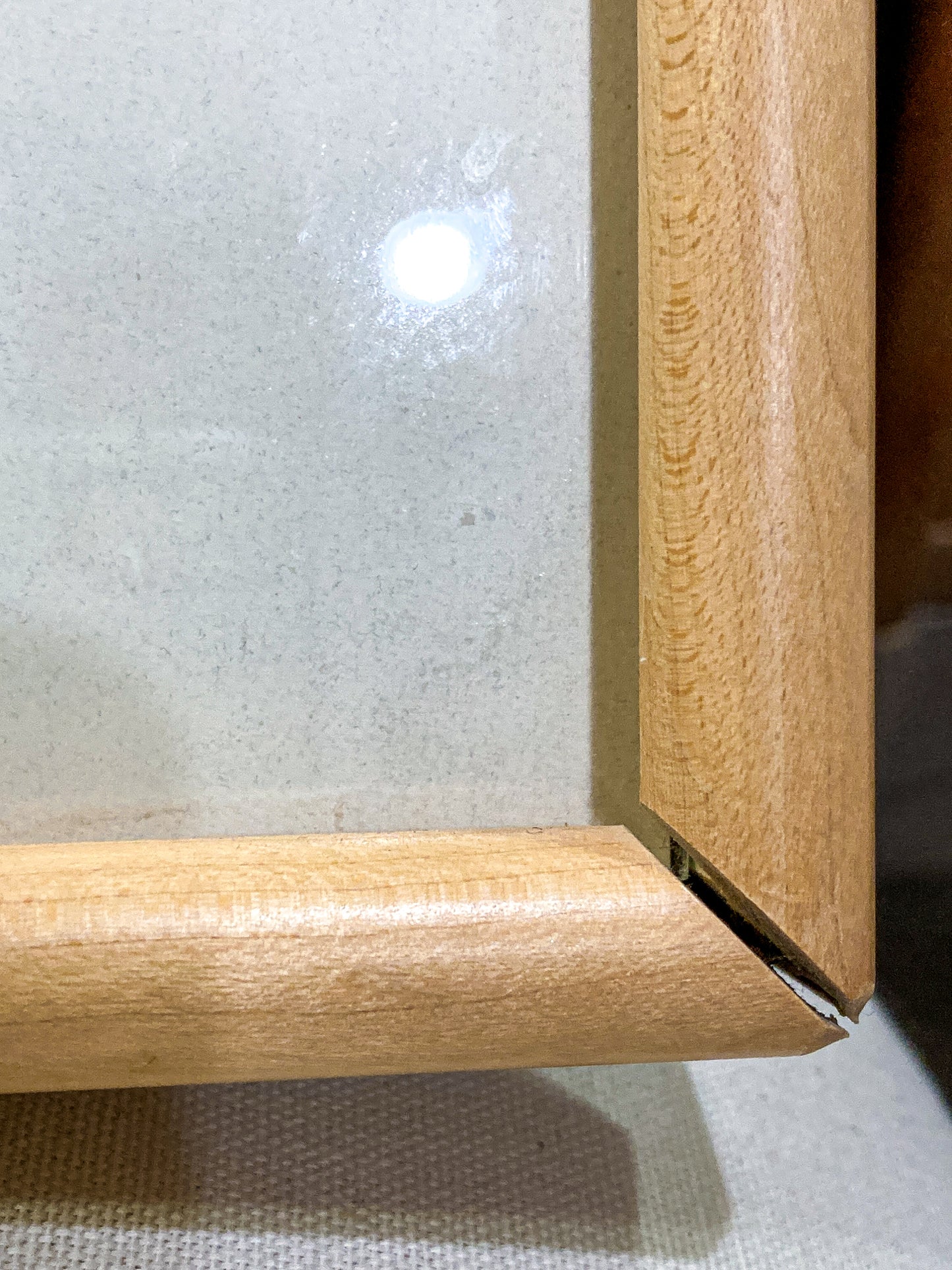 Vintage Kathleen McCarthy Abstract Nude Male Artist Proof Framed Aquatint