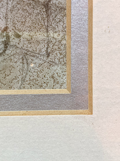 Vintage Robert Laessig St Michael's Mount Watercolor Framed Landscape Painting