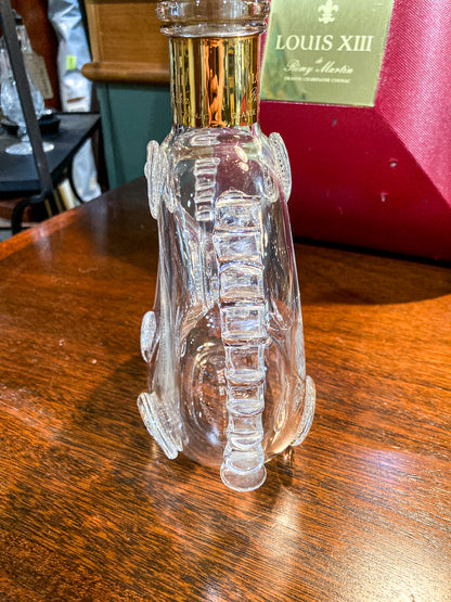 Vintage Baccarat Crystal Louis XIII Remy Martin Cognac Bottle Decanter Box Set
