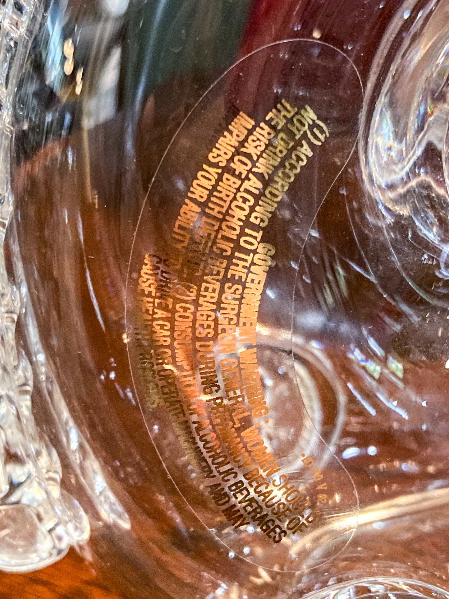 Vintage Baccarat Crystal Louis XIII Remy Martin Cognac Bottle Decanter Box Set