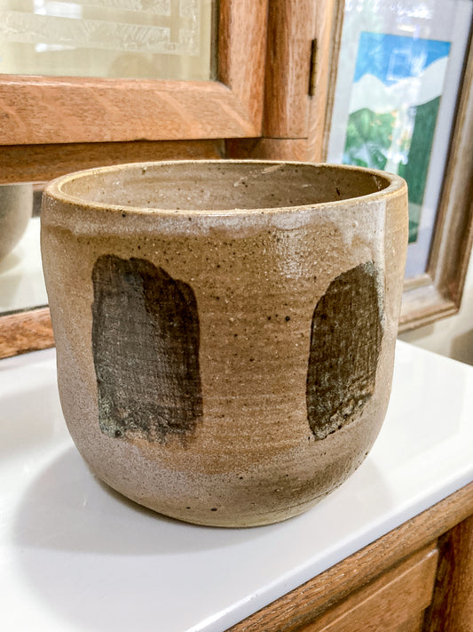Vintage MCM Cleveland Artist Phyllis Seltzer Small Pottery Planter