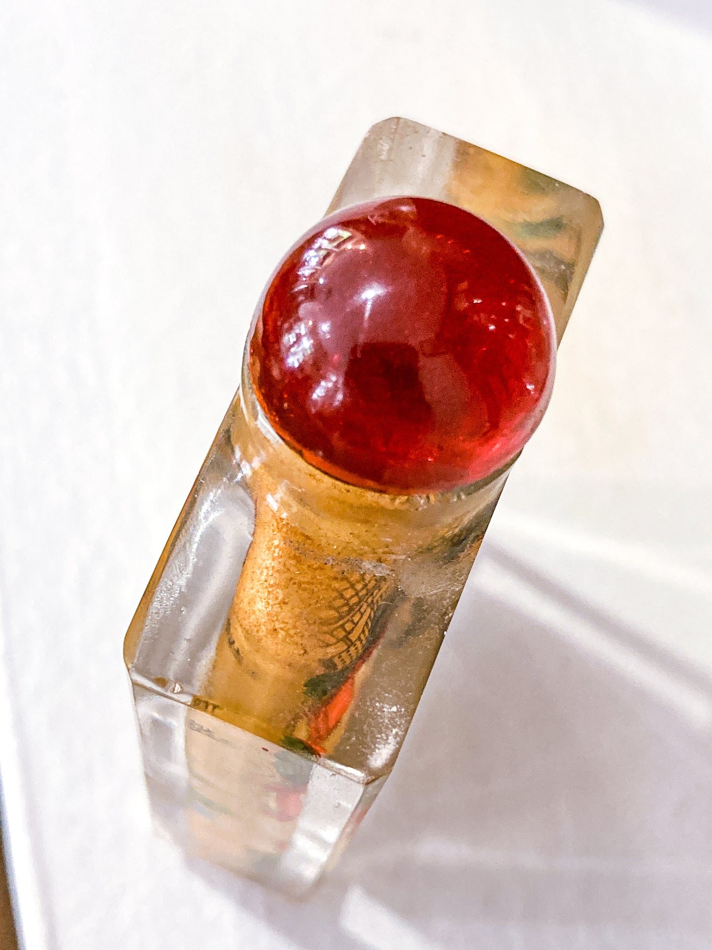 Vintage Midcentury Chinese Cityscape Reverse Painted Rock Crystal Snuff Bottles