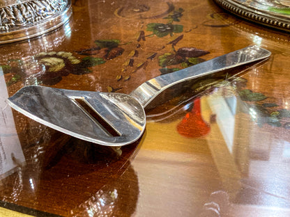 Vintage MCM Napier Silver Plated Cheese Planer Slicer Knife Server Utensil