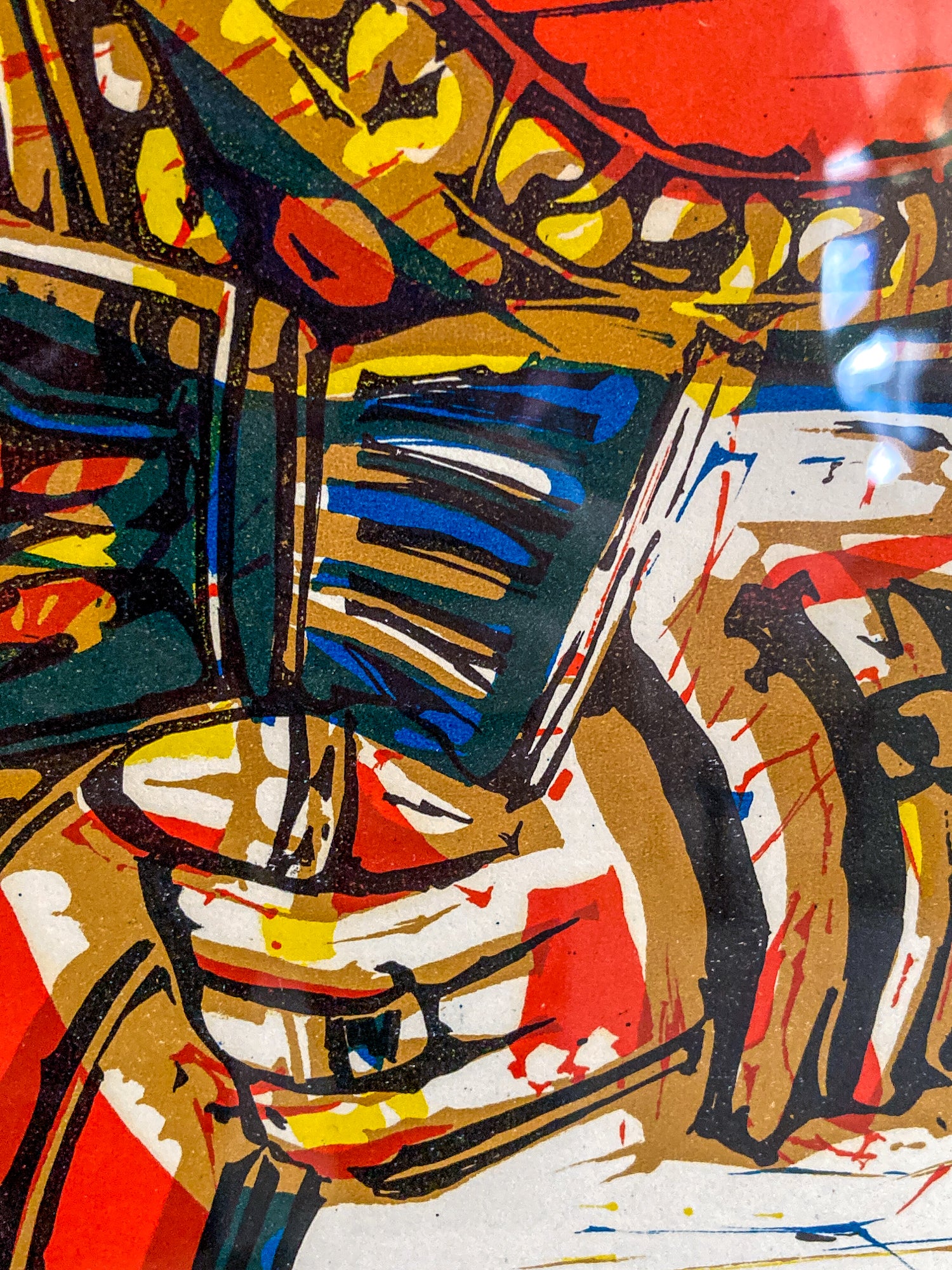 Vintage Pablo Picasso 1966 Gallery Exhibition Framed Offset Lithograph Poster