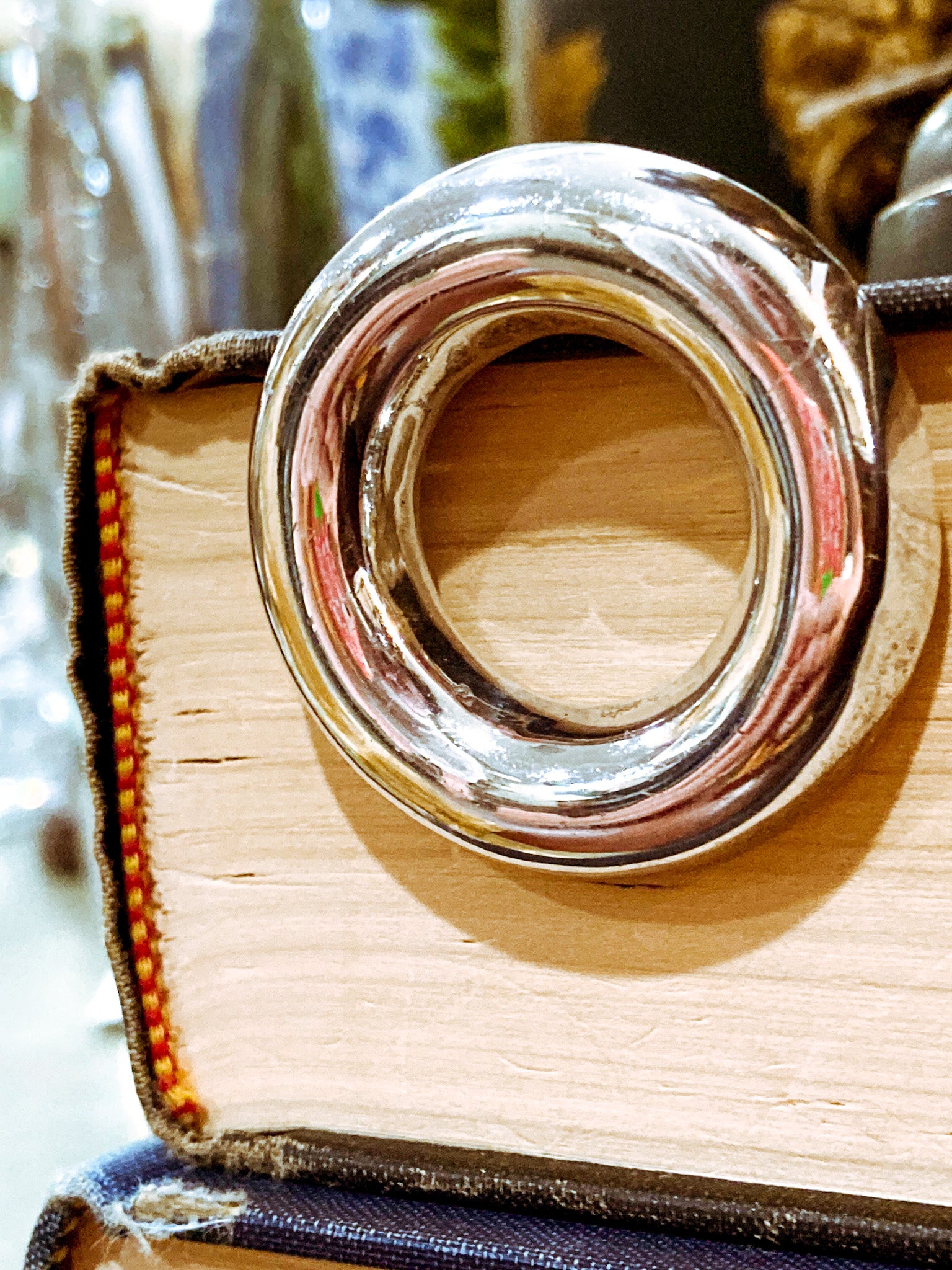 Vintage Polished Sterling Silver Minimalist Domed Circular Pendant