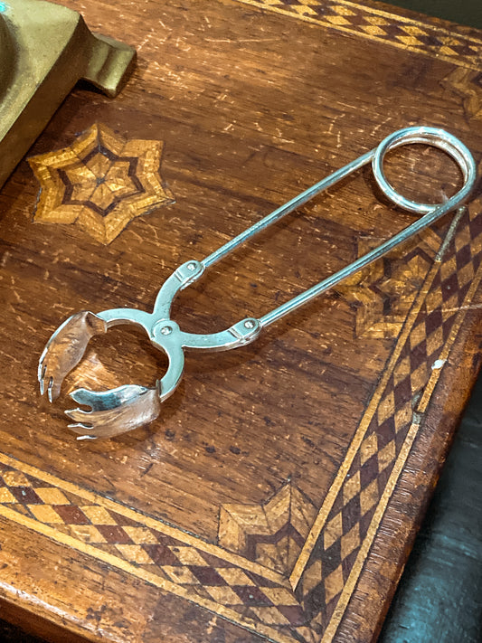 Vintage R. Blackinton Co Sterling Silver Classic Ice Cube Tongs