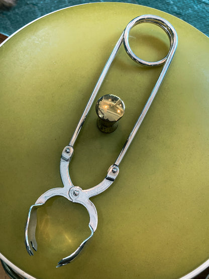 Vintage R. Blackinton Co Sterling Silver Classic Ice Cube Tongs