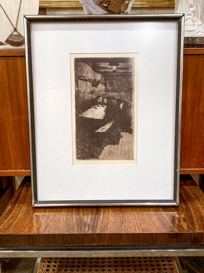 Reproduction Käthe Kollwitz (1867-1945) "Conspiracy" Framed Artist Print