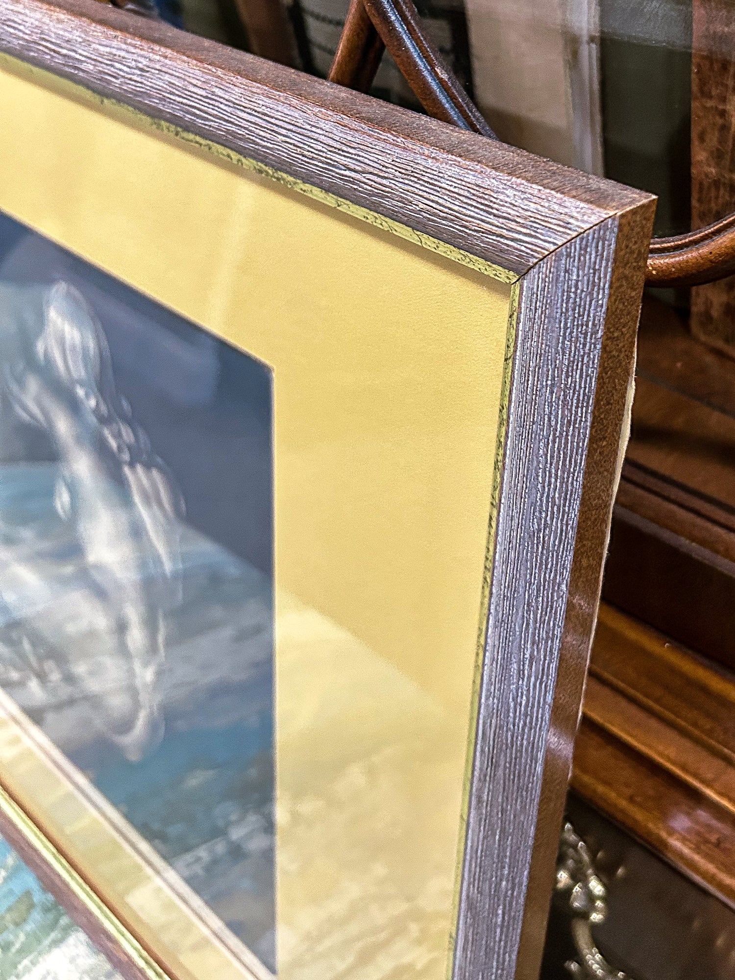 Vintage Reynold Henry Weidenaar (1915-1985) Repose Circa 1951 Framed Mezzotint