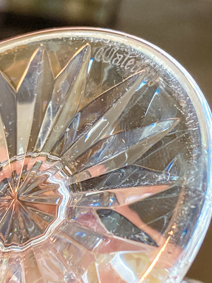 Vintage Set of Eight Waterford Clear Crystal Kylemore Sherry Glasses