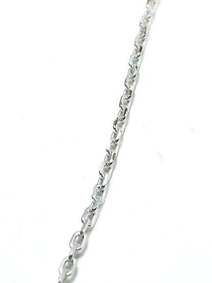 Vintage Sterling Silver 925 Solvar Irish Trinity Knot Italian Chain Necklace