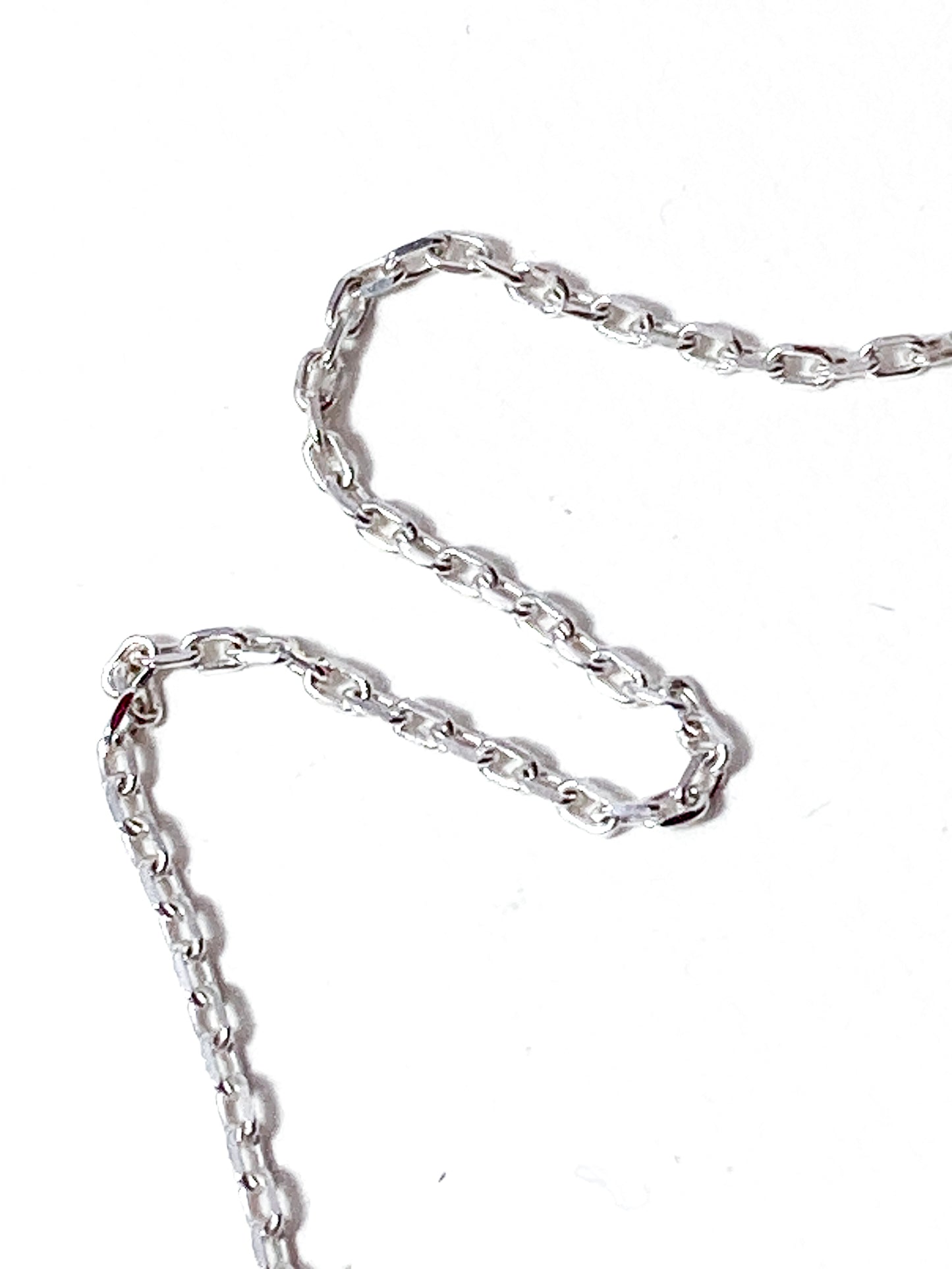 Vintage Sterling Silver 925 Solvar Irish Trinity Knot Italian Chain Necklace