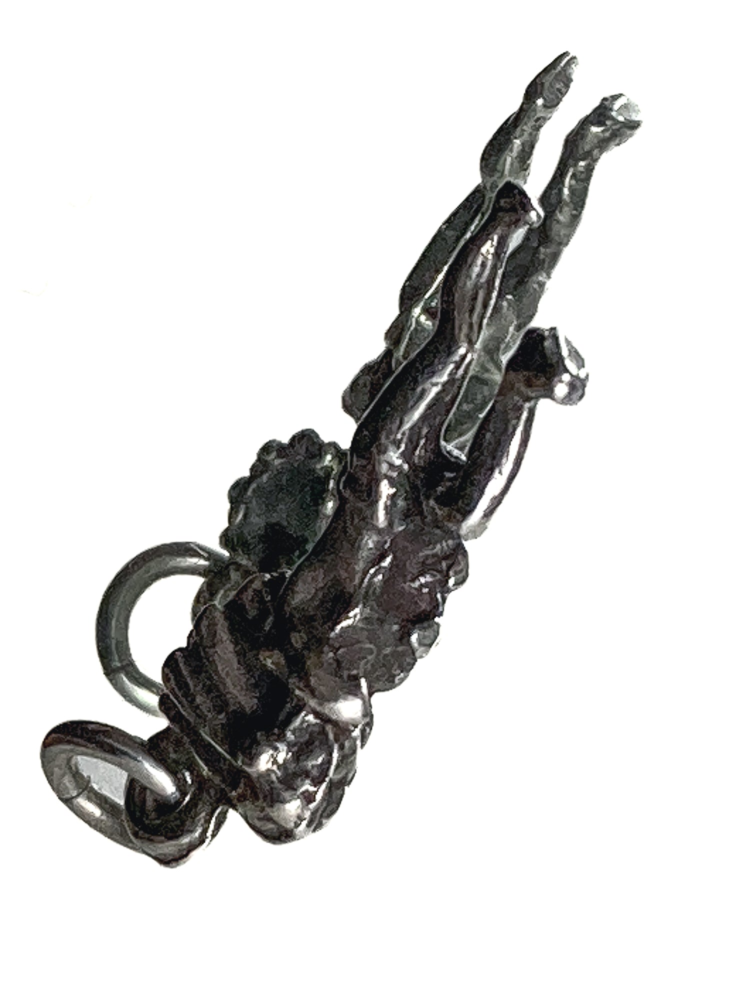 Vintage Sterling Silver Miniature Native American Figural Charm Jewelry