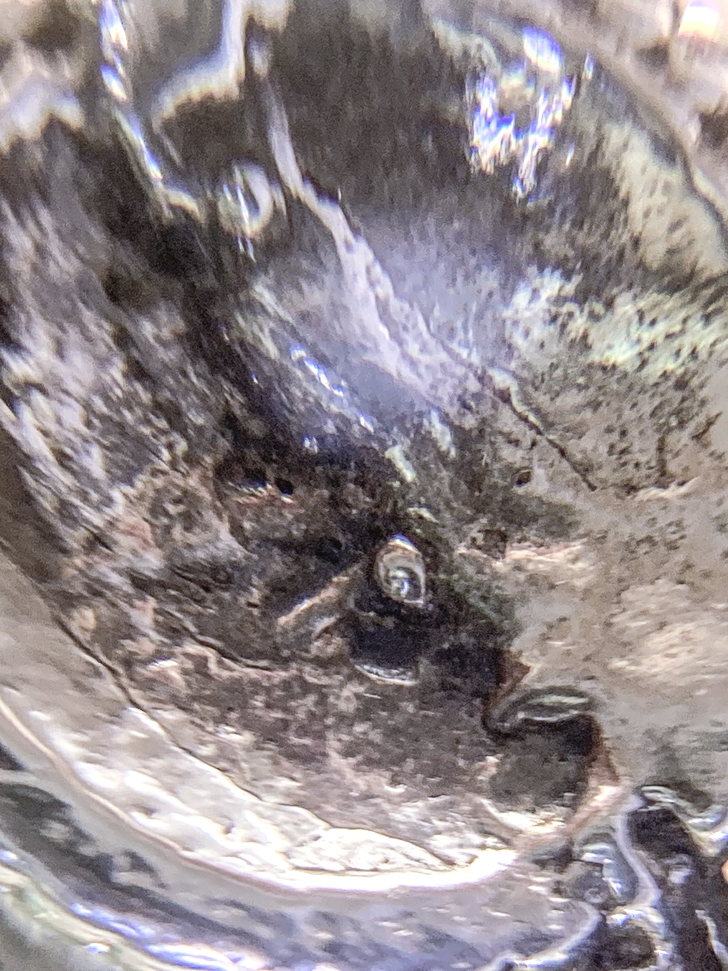 Vintage Sterling Silver Miniature Shaving Cup Dangle Brush Charm Jewelry