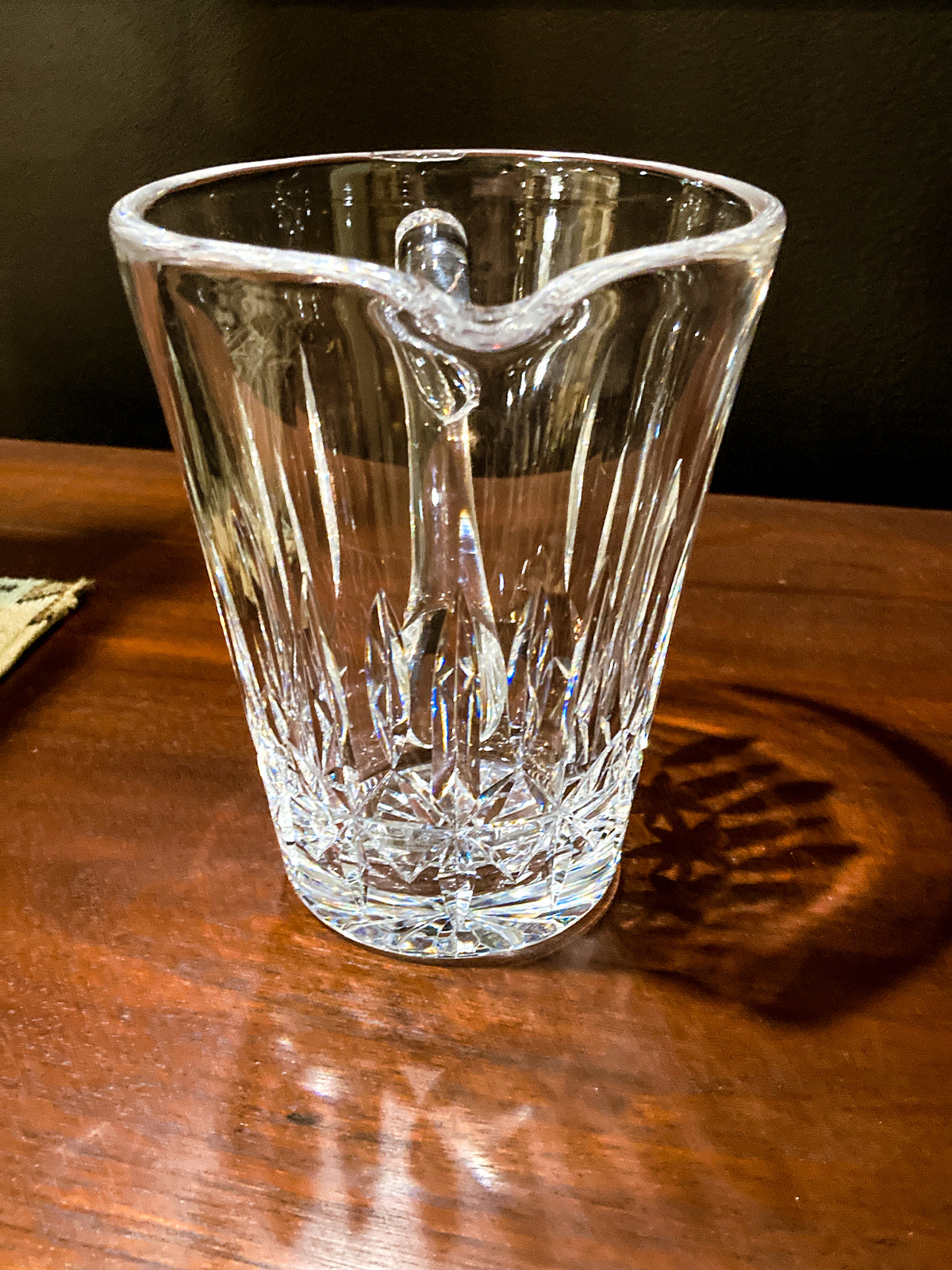 Vintage Waterford Clear Crystal Rosslare 28oz Pitcher