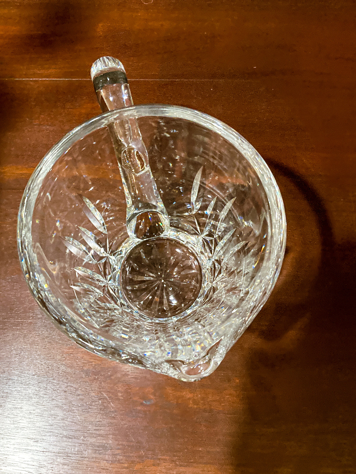 Vintage Waterford Clear Crystal Rosslare 28oz Pitcher