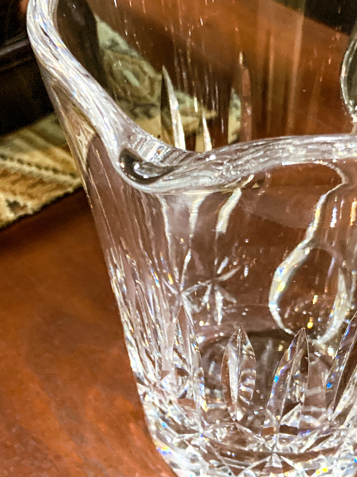 Vintage Waterford Clear Crystal Rosslare 28oz Pitcher