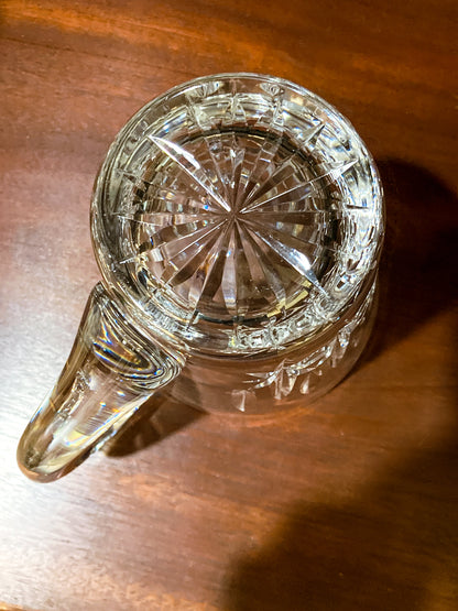 Vintage Waterford Clear Crystal Rosslare 28oz Pitcher