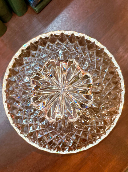 Stunning Vintage Lismore Clear Waterford Crystal Ships Decanter