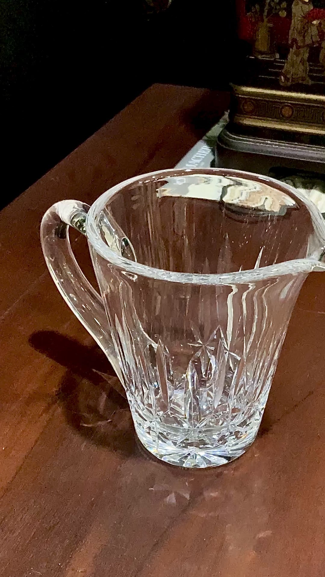 Vintage Waterford Clear Crystal Rosslare 28oz Pitcher