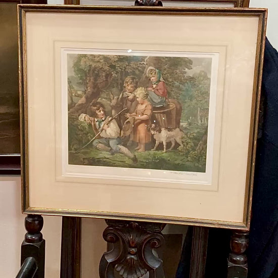 1921 Thomas Hamilton Crawford (1860-1948) Framed Aquatint Print