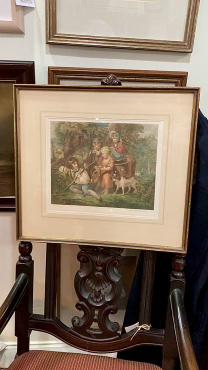 1921 Thomas Hamilton Crawford (1860-1948) Framed Aquatint Print