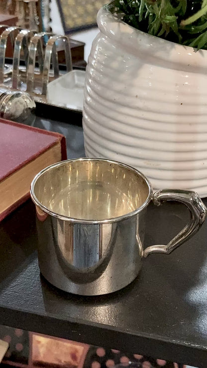 Antique International Sterling Silver Baby Mug Cup