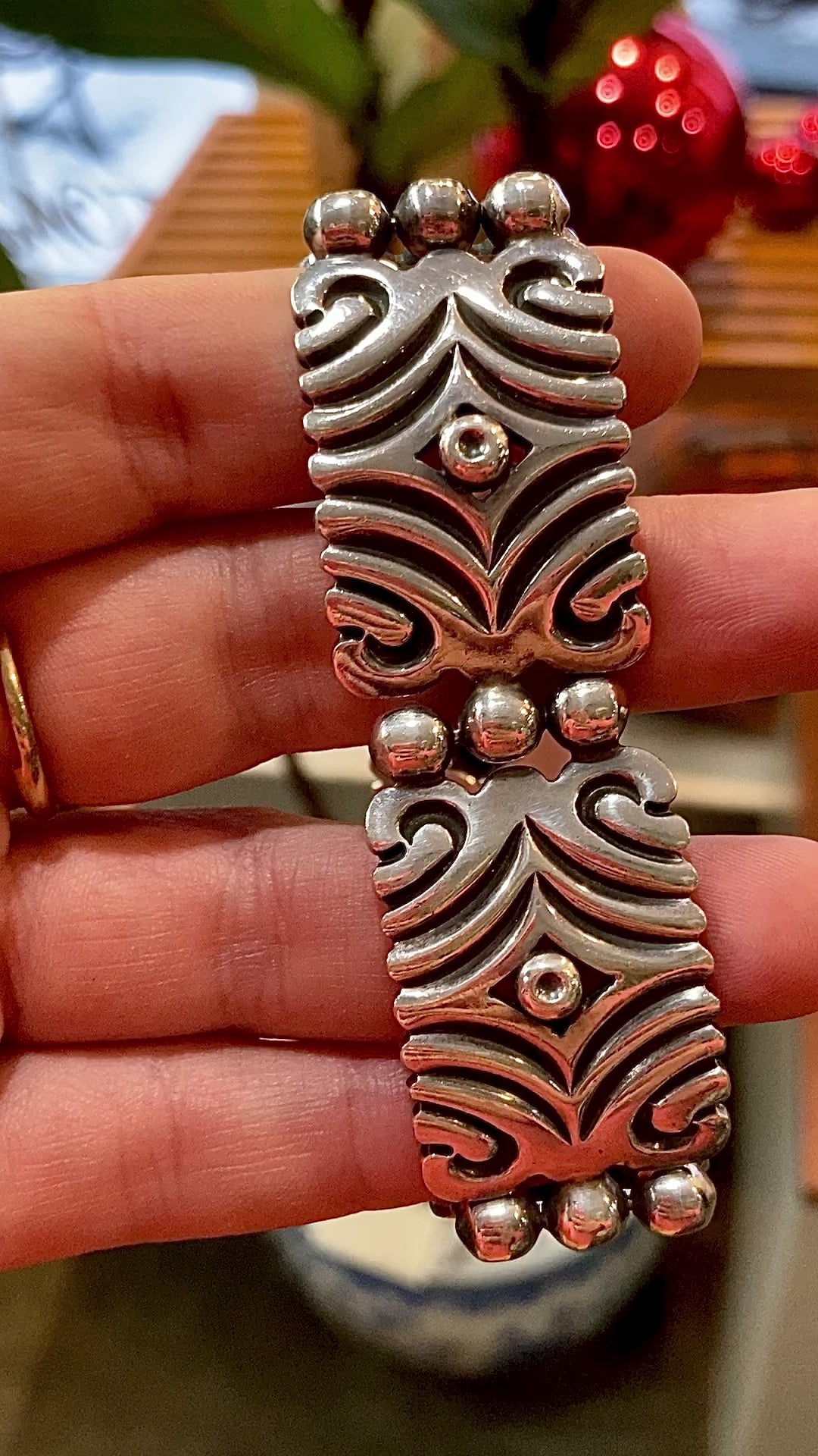 メキシカンジュエリー バングル カフ STERLING MEXICO TAXCO メキシカンジュエリー バングル カフ STERLING MEXICO TAXCO 専用