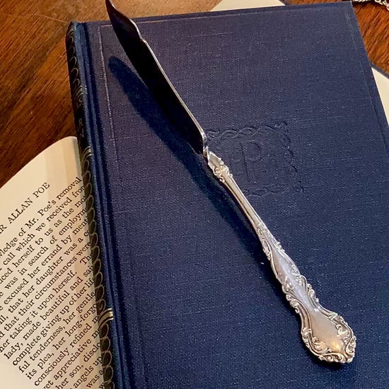 Antique 20th Century Silver Plated Butter Knife