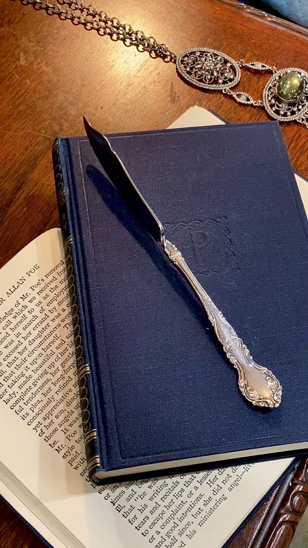 Antique 20th Century Silver Plated Butter Knife