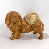 Vintage 1935 Pekingese Dog Figure Martens Studio Ceramic Sculpture Side 5