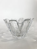 Clear Crystal Glass Scalloped Splash Orrefors Sweden Candy Dish Bowl Side 1