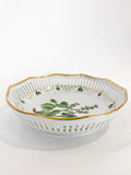 Vintage Danica Style Flora Oxyria Digyna Denmark Porcelain Gilt Bowl Plate Side 4