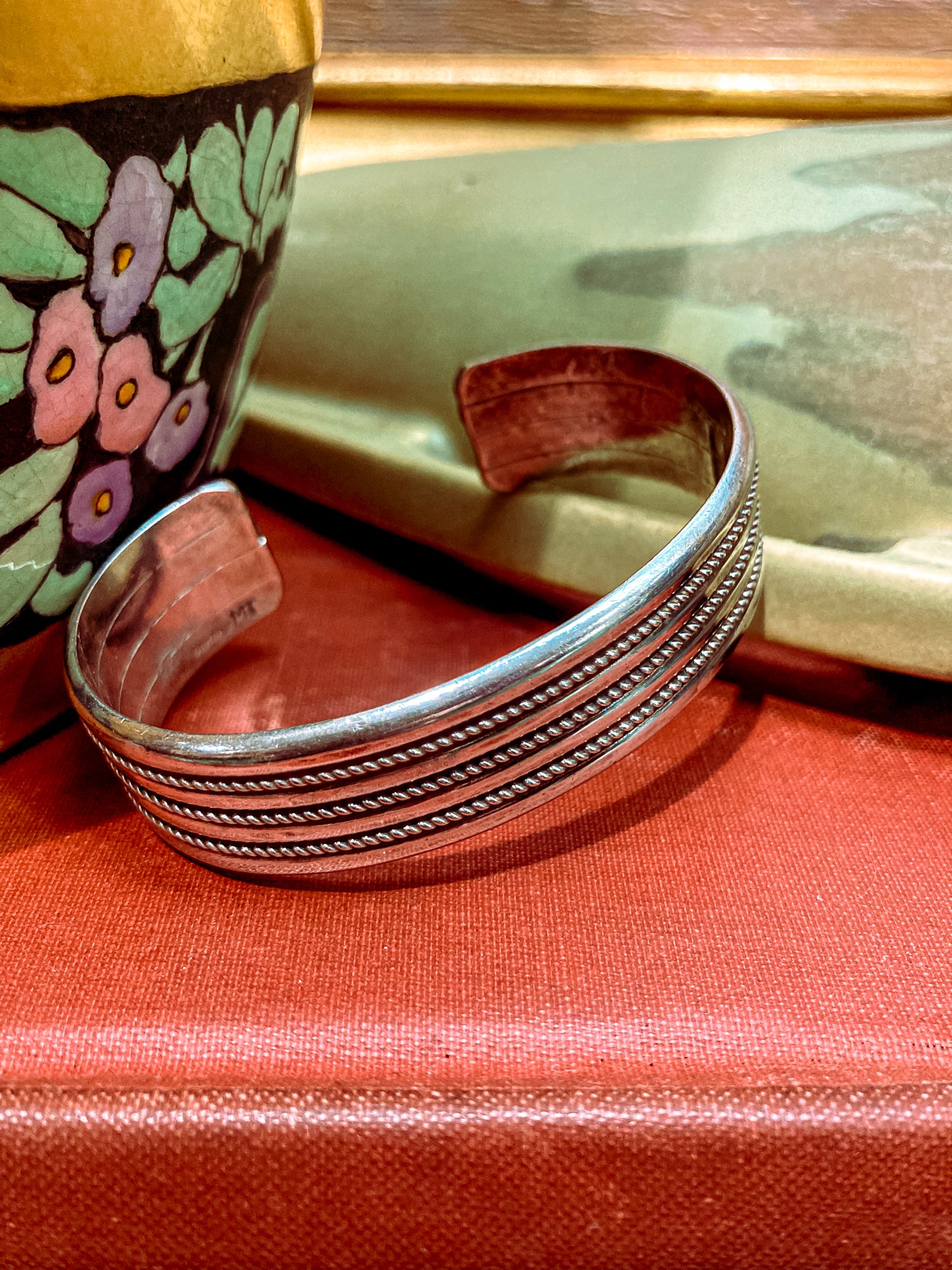 Vintage silver cuff store bracelet
