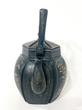 19th Century Mixed Metal Bronze Teapot, Japanese Meiji Period Front