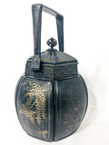 19th Century Mixed Metal Bronze Teapot, Japanese Meiji Period Side 4