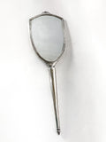 Vintage Haddon Hall Sterling Silver Glamorous Vanity Hand Mirror Mirror Side