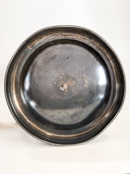 Beautiful Antique C1870 Silver Plated Cold Water Meriden Tankard Pitcher Bottom