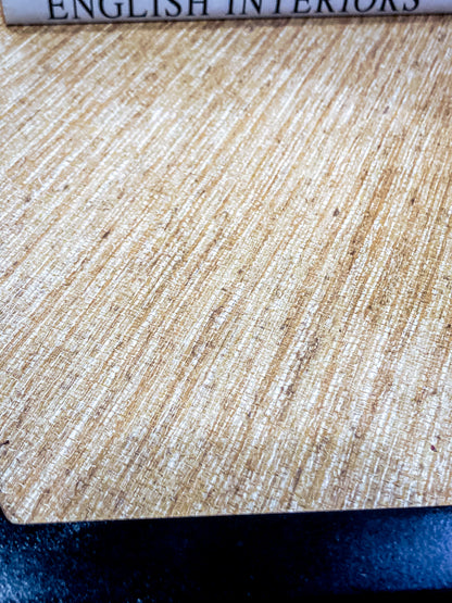 New Madcap Cottage Everglades Black Hexagon Natural Woven Grass Top Accent Side Table Grass Top Detail